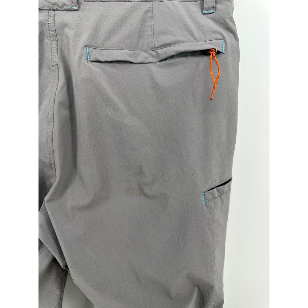 Howler Brothers Shoalwater Tech Pants Mens 35x32 Grey Stretch Fishing Hiking - Picture 7 of 7